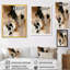 «Brown Mindful Abstraction II», reproduction d'art sur toile abstraite-861200690-861200691