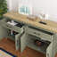 Limestone Alezae 4 Door 2 Drawer Multifunctional Sideboard-112369029