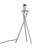 Bigord 52cm Polished Chrome Plate Table Lamp Set