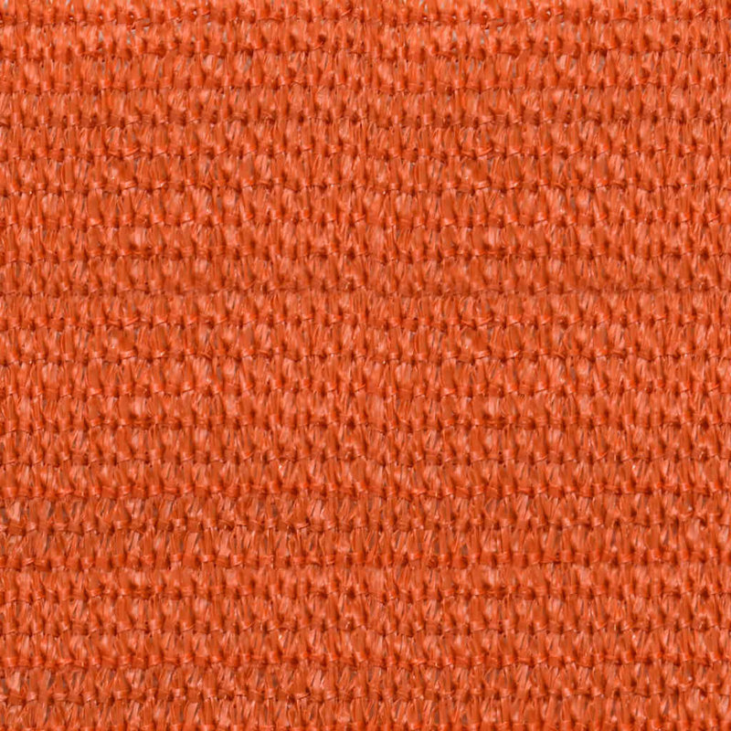 5m x 6m Rectangle Shade Sail, Orange
