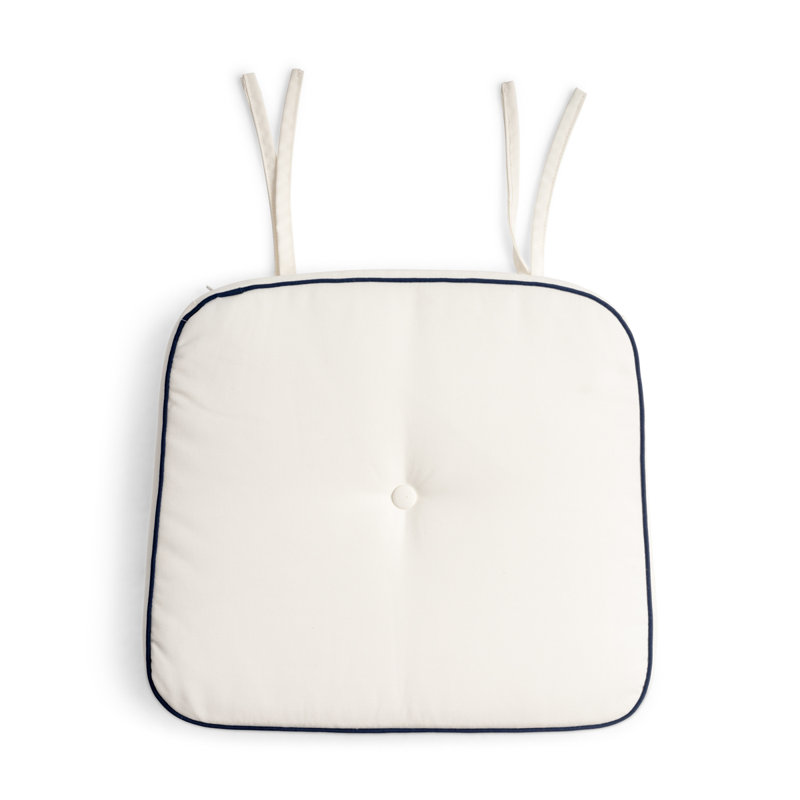 AL FRESCO CHAIR CUSHION- RIVIE PINK, White