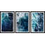 Tout un lot de triptyque bleu-1882505382