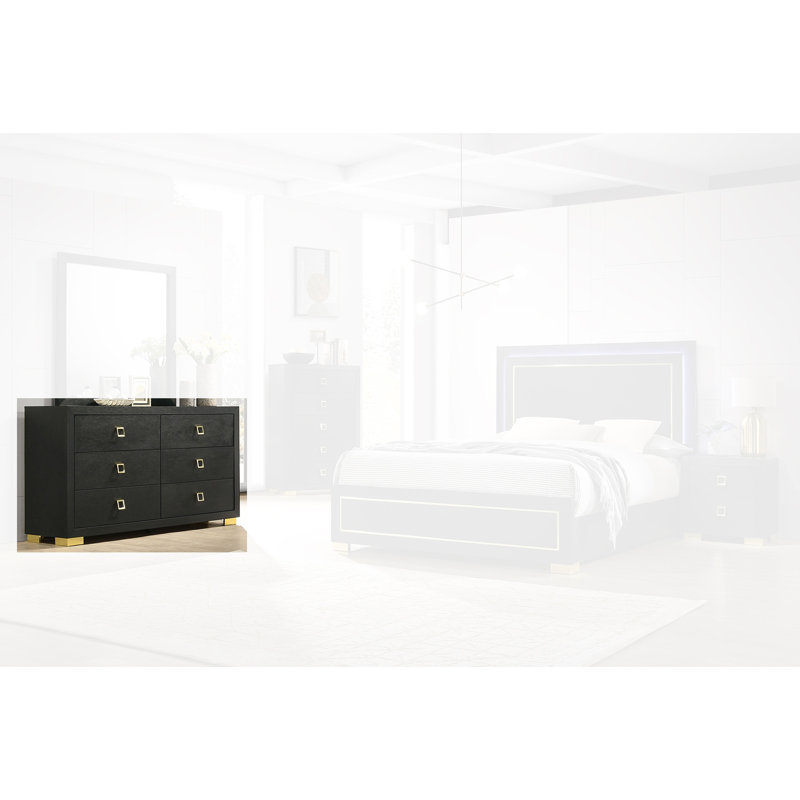 Commode 6 tiroirs Rizo