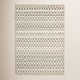 Poppy Natural Handwoven Wool Rug