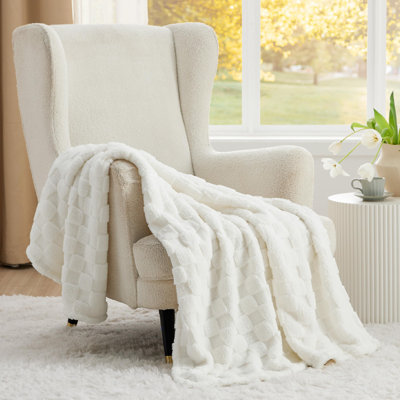 Couverture en polaire pour canapé-lit 269 g / m² - Couvertures douces pour femmes GentleSoft ™ ️