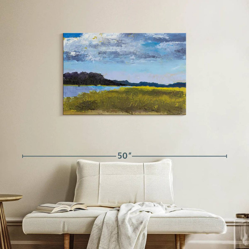 Alvord Blue Skies Field, 24" H x 36" W