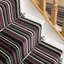 Stair Runner Abram Striped Indoor / Outdoor Area Rug-40898328