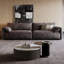 Coussin modulaire gris foncé 100% polyester-109304884-109304885