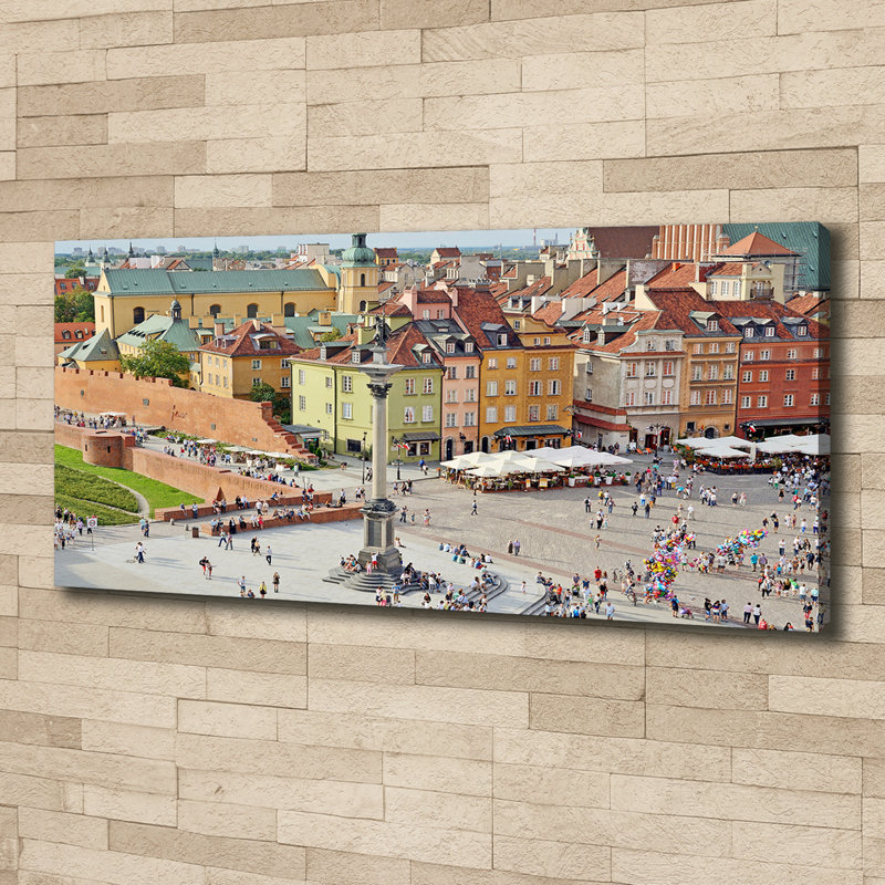Warsaw Poland - Wrapped Canvas Print