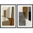 Mid Century Shape " Retro Polygon Collage " 2 - Pieces-91069411-91069413