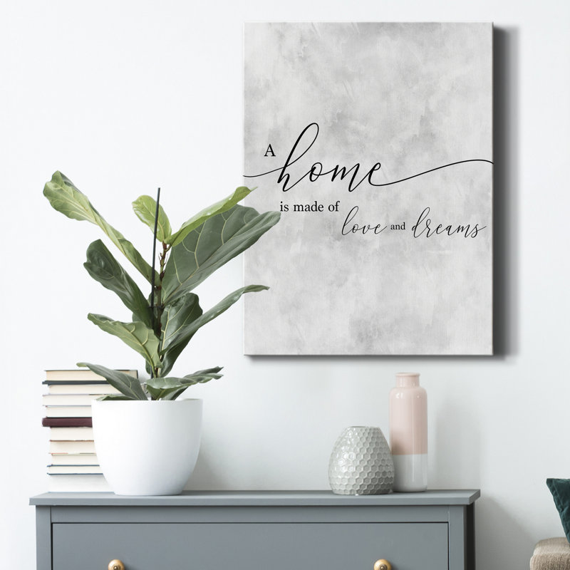 " A Home ", 27" H x 18" W