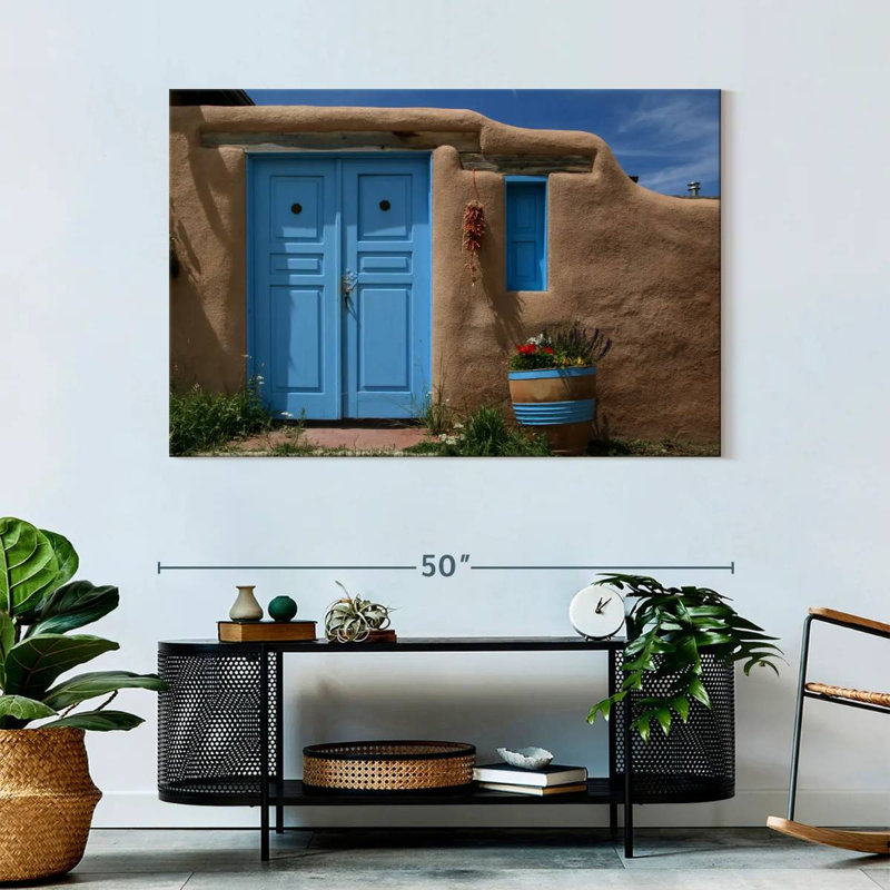 Lilie Blue Taos House, H 32 po x l 48 po