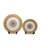 Mokane Bone China Dinnerware Set 44 Piece - Service for 6