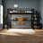Space-saving Twin Xl Loft Beds With Storage And Led Lights, Modern Metal Frame