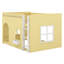 Lit mezzanine pour enfants avec guirlande lumineuse à DEL, barrière de sécurité, espace de jeu sous le lit-744161097-744161092