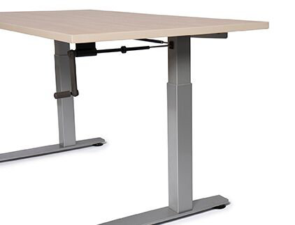 Equity Rectangle Height Adjustable Training Table