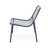 Stackable Chairs Pair , Matte Navy Blue Iron Proficiency, Handcrafted Details Installed, 26" X 22.68" 26", Seat 18" 19.5" 12.5 Collection, Workmanship, Deployed,