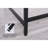 Black Console Table Narrow Modern Entryway Table Small Behind Couch Table Skinny Sofa Table Hallway Table For Living Room Foyer Bedroom Corridor Office
