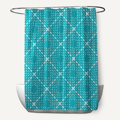 Rideau de douche simple Abbie