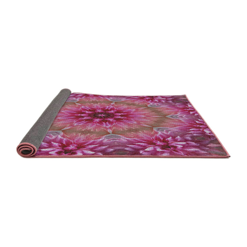 Wool Floral Indoor Rug, Square 7'