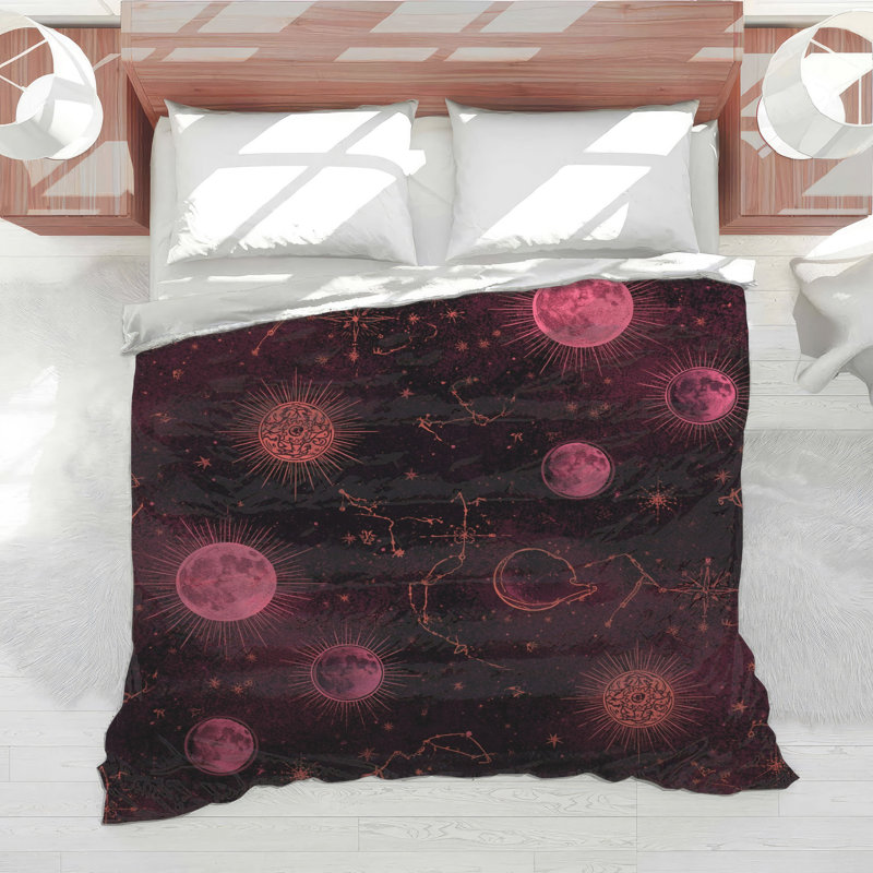 Celestial Constellation Art Comforter, Twin