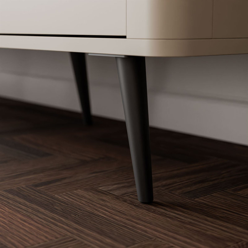 160cm Sideboard, cashmere / grey stone