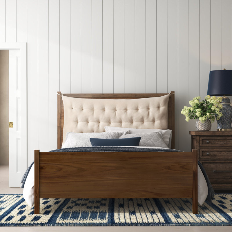 Soline Upholstered Platform Bed, King
