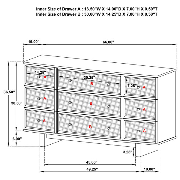 Dimensions du produit