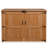 HEAVY DUTY Cedar Horizontal Trash Can and Recycling Storage Shed-107312762