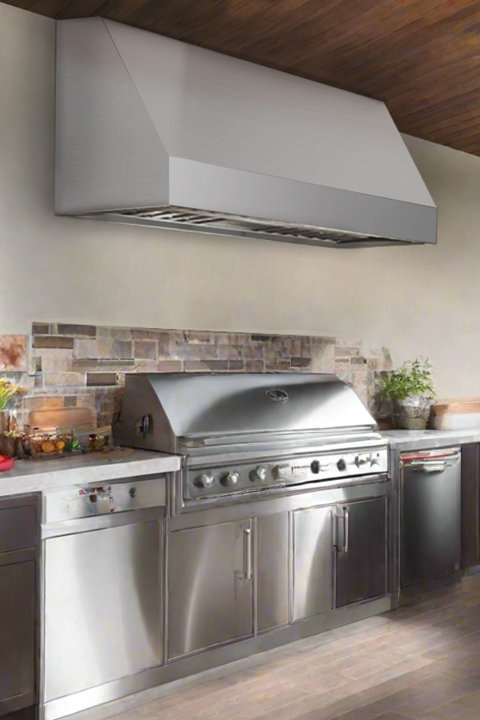 Outdoor BBQ Hoods