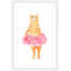 Flannery «Ballerina Cat», reproduction encadrée-1195361000