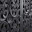 Armoire d'appoint haute 2 portes noire