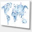 « world map water splash », impression-35124470-35124473