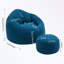 Fauteuil demi-tonneau avec repose-pieds 37,4 po Eryn-1946170076