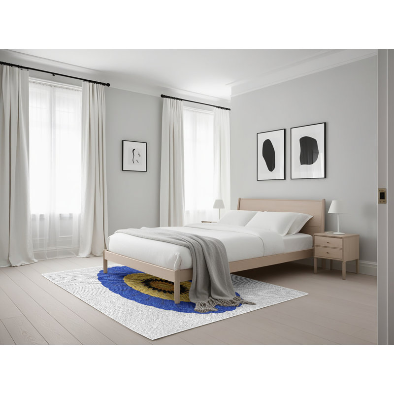 Tapis bleu, Rectangle 5 pi x 7 pi