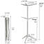 Meghon Steel Foldable Tripod Drying Rack-943460437