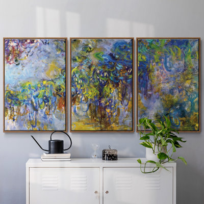 Wisteria, 1919-Framed Gallery Wrapped Canvas