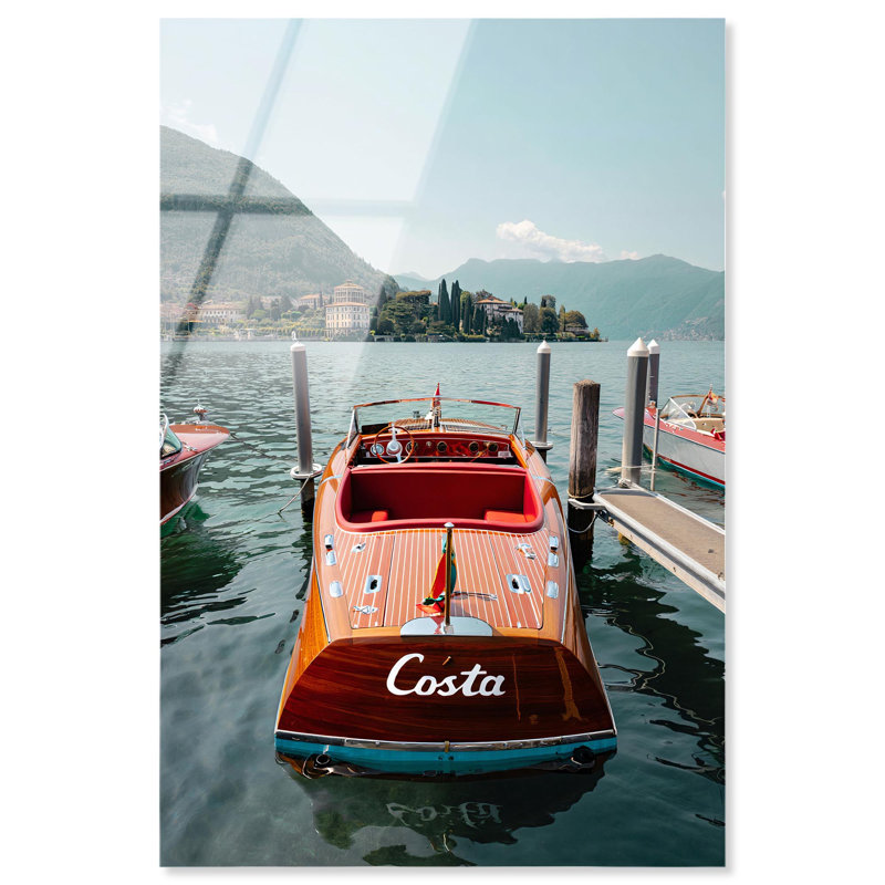 Impression sur toile Lakeside Luxury par Notoriart, prête à être accrochée, H 15 po x l 10 po