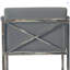 Tabouret de bar argent et gris pour la cuisine