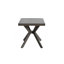 Table en aluminium coulé