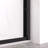 Aluminum Frame Double Sliding Shower Door,Bypass Bathroom Sliding Door With Premium 5/16" (8Mm) Clear Tempered Glass, Black Hardware Sliding Glass Shower Enclosure,Matte Black Finished