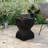 Ivy Bronx Doraly Square Side Table In Fiberstone Assembled Modern End Table-666171215