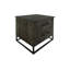 Table de chevet 2 tiroirs Teak