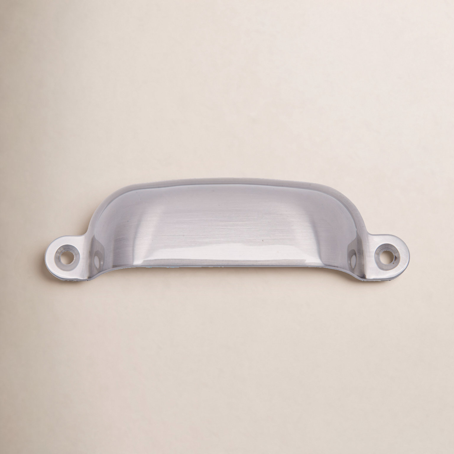 CF Series Flat Box Cup Pull, Satin Nickel