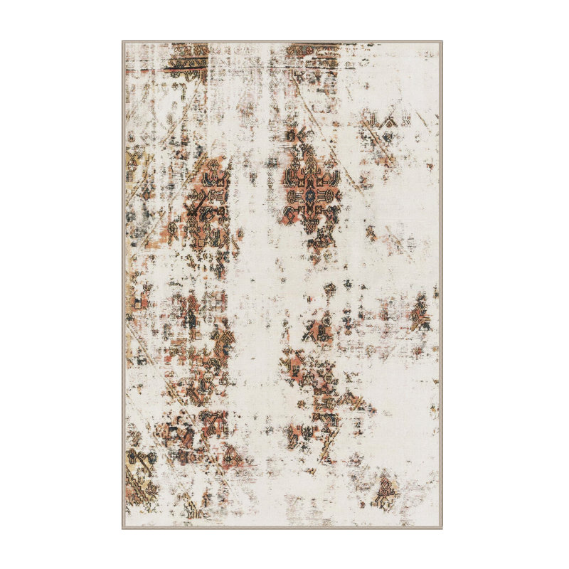 Alauni Abstract Indoor Rug, Rectangle 2' x 4'