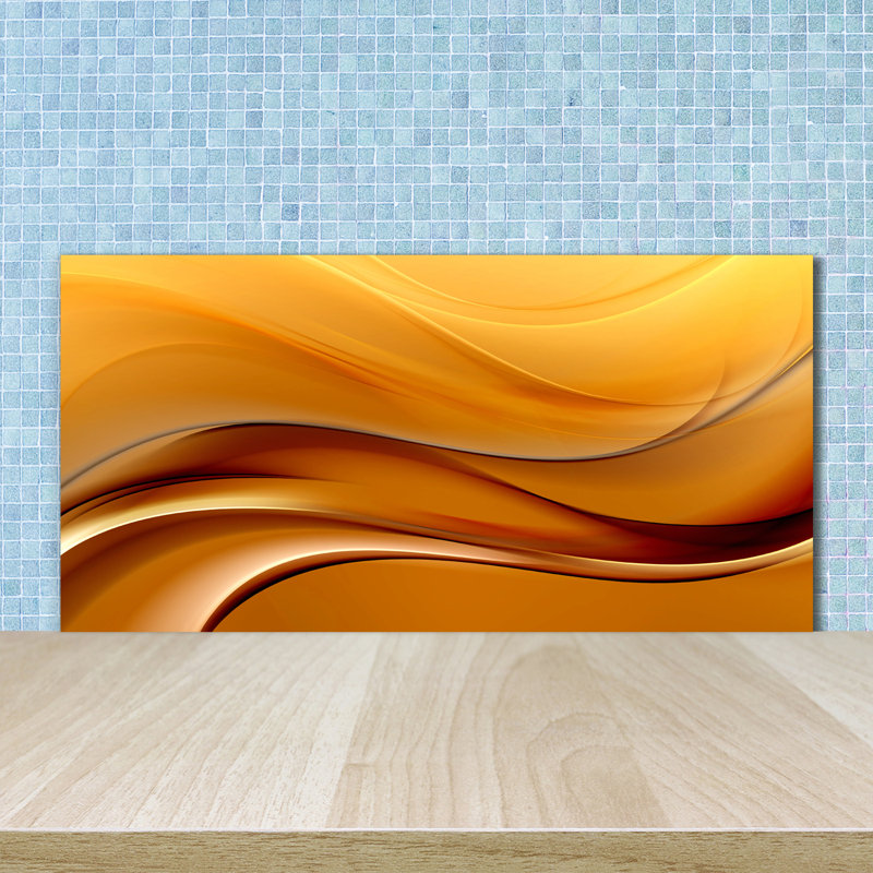 50cm W x 100cm L Glass Peel and Stick Panel