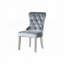 Chaises de salle à manger rembourrées Flannelette