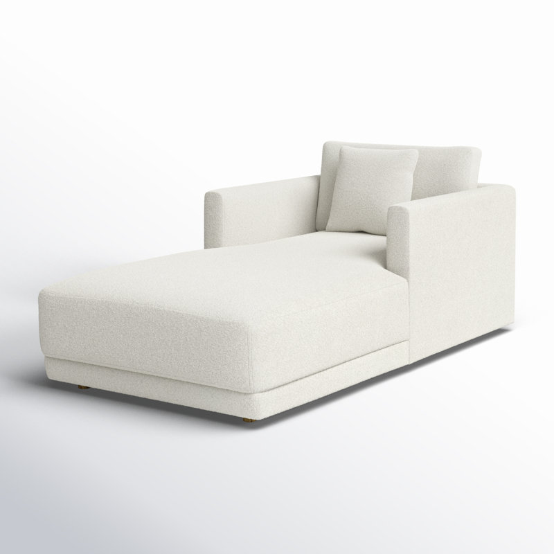 Bryn Chaise Lounge, Oyster Boucle