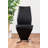 Elina White Marble Effect Melamine Round 80cm Dining Table And 2 Faux Leather Dining Chairs-224654004