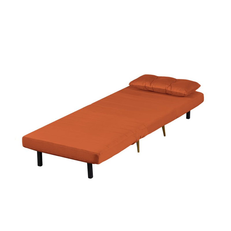 Taysia 1 Seater Sofa Bed, Orange